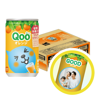 QOO オレンジ ミニ缶 1ケース(30本)