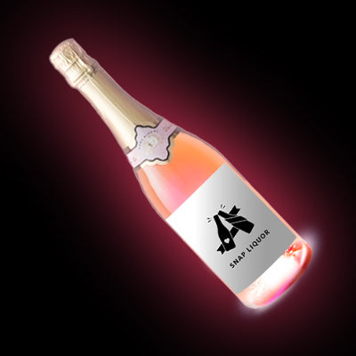 【光る】ノンアルコール スパークリング ロゼ