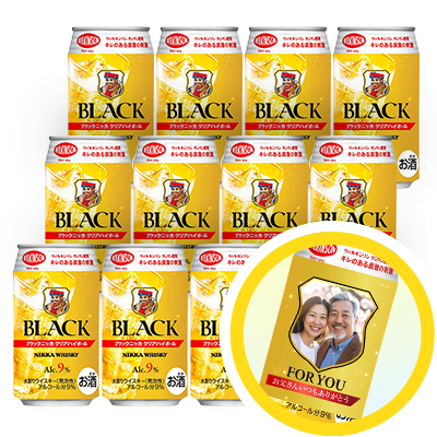 ブラックニッカ クリアハイボール　12本