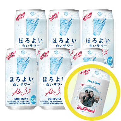 ほろよい　白いサワー　6本